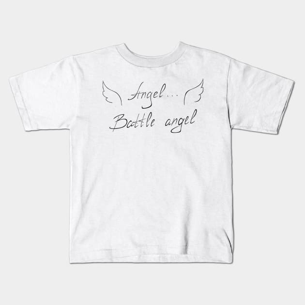 Battle angel Kids T-Shirt by Belka19